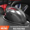 Autotachometer Karbonfaser Innenraummodifikationen Personalisierungszubehör für MINI R55 R56 R60 JCW Auto Dekorationsaufkleber