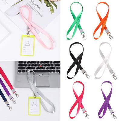 New Office Supplies Fashion Badge Holder Lanyard Hanging Rope ID Card Holder Neck Strap Lanyards