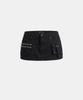 BADBLOOD Alpha 1 Utility Cargo Skirt - Black