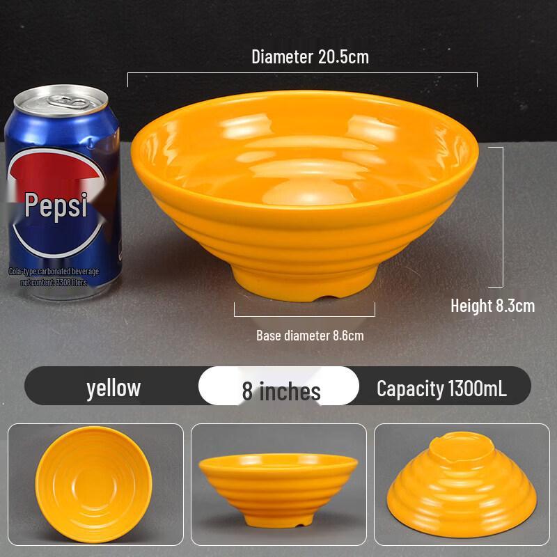 

Thick Melamine Noodle Bowl