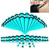 36PCS Unisex Acrylic Ear Expansion Ear Extender 14G-00G Accessories Set