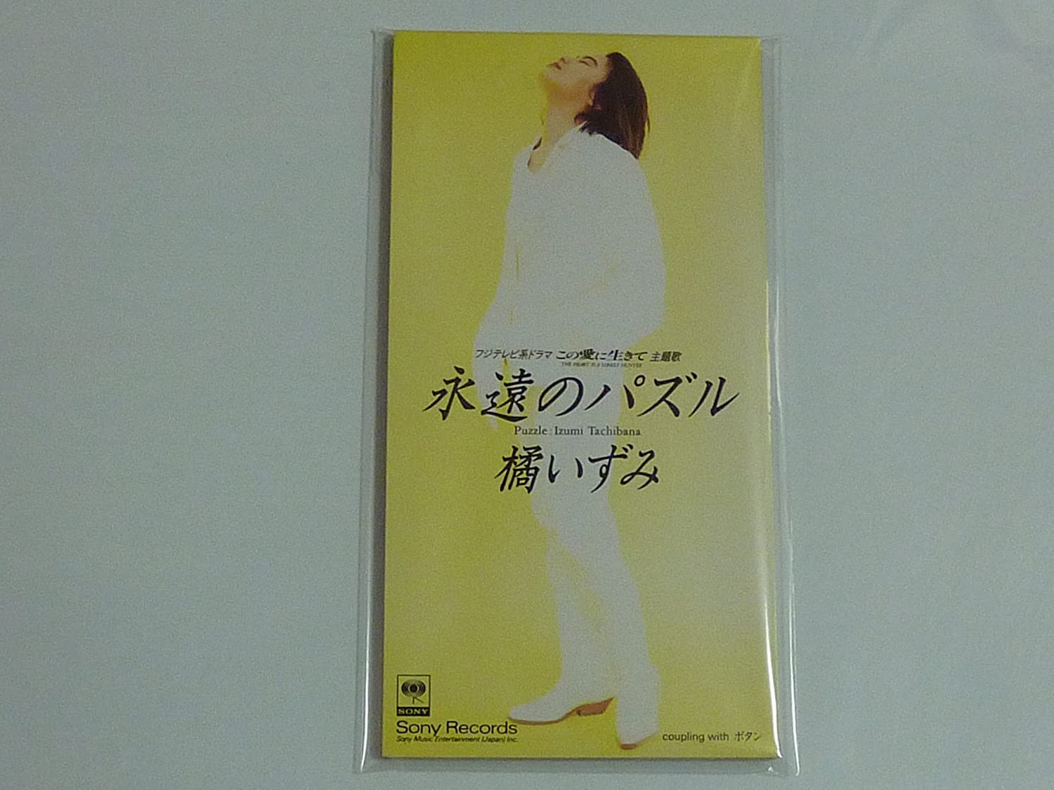 CD IZUMI TACHIBANA Eien No Puzzle SRDL3832 1994 Япония Японский Поп-Рок Б/у