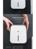 Wall-Mounted Bathroom Tissue and Phone Holder with Storage for Sanitary Supplies