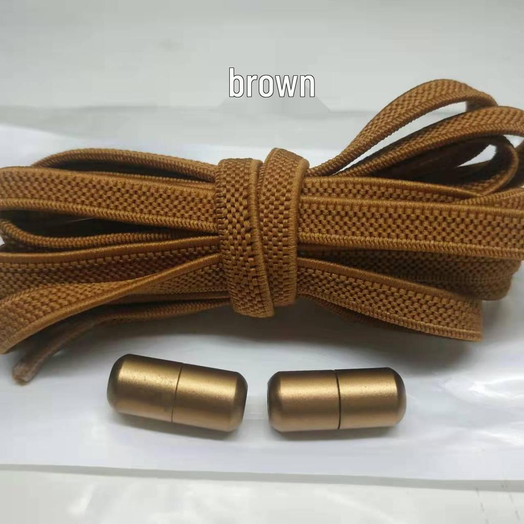 Colorful No-Tie Metal Capsule Lazy Shoelaces