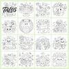 Fun Animal Pictures for Toddlers Children's Coloring Book, with Cute Theme, Thick Paper Sketchbook, Kids Art Supplies Drawing And Painting Supplies,