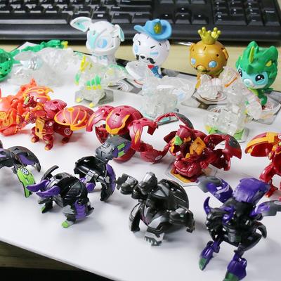 Originale Bakugan Battle Brawlers Brettspill Transparent SEGA Bakugan Dragonoid NILLIOUS Trox Pegatrix Hydranoid Med Gate Card Kampleker