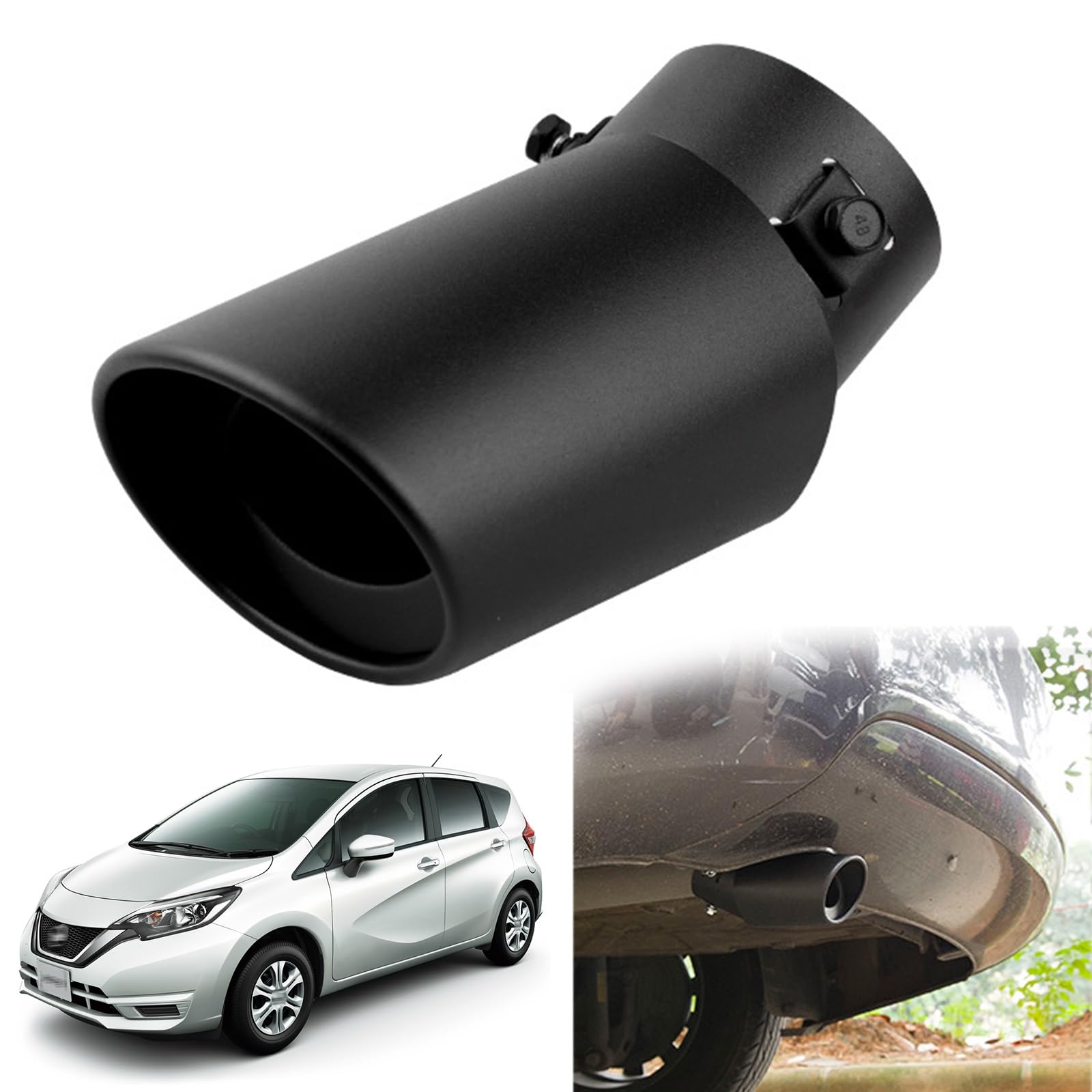 

Nissan Notebook E12 Series Exclusive Muffler Cutter, Car Tailpipe, Custom Exhaust Pipe, Exhaust Pipe, song чорний
