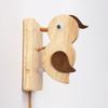 Housewarming Door Knocker Retro Wooden Woodpecker Easy Installation Pendant Doorbell  Gift