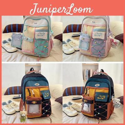 Nylon Sweet Style Backpack For Teens With Features And Laptop Storage
