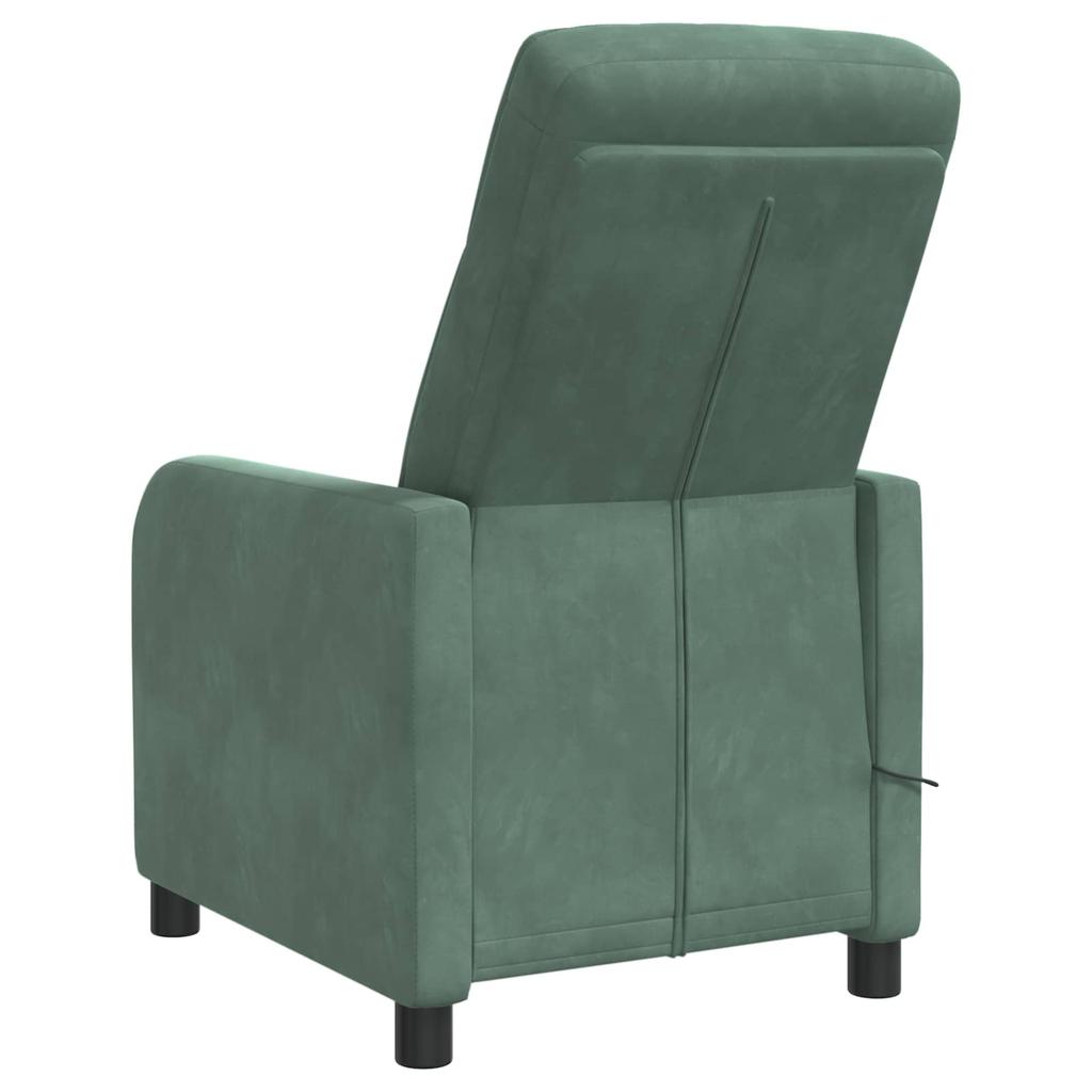 Massage Recliner Sea Green Velvet (V)