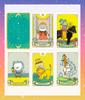 Poteneko Tarot Rider Edition Oracle Cards with Japanese Cat Tarot Fortune Telling Instructions, Cards, [Authentic]