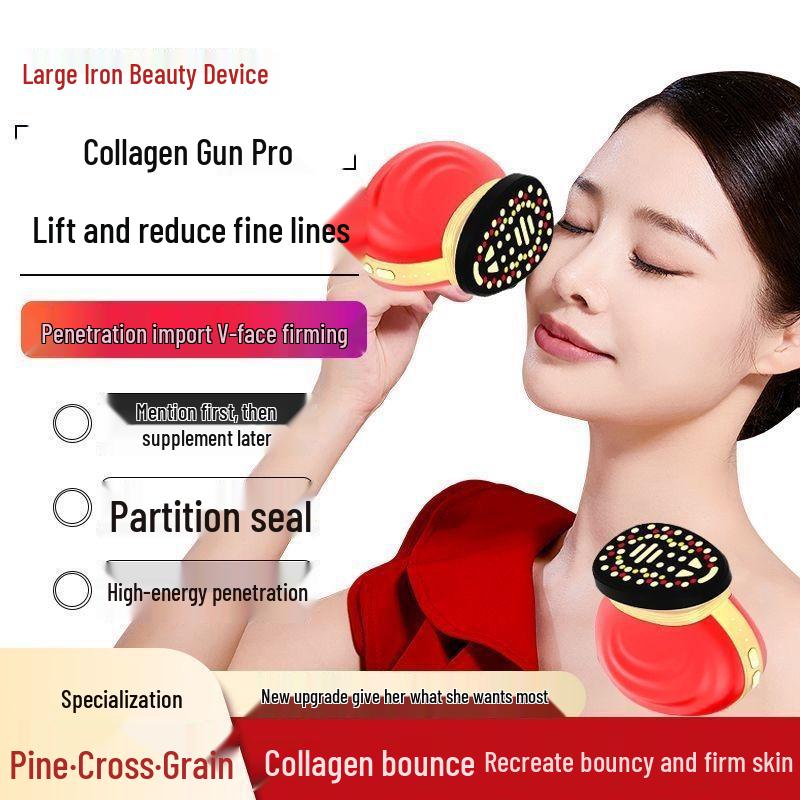 38mm Advanced Ironing Device: Lifts, Firms, Rejuvenates, Shapes, Brightens – Microcurrent Facial Import Tool