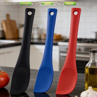 Spatola in Silicone da Cucina Raschietto per Impasto Cucinare Spatola Lisciare Crema Burro Utensili Resistenti al Calore Strumenti per la Cottura della Torta