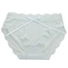 Women's Summer Thin Ice Silk Cotton Crotch Breathable Non Trace Middle Waist Triangle Briefs