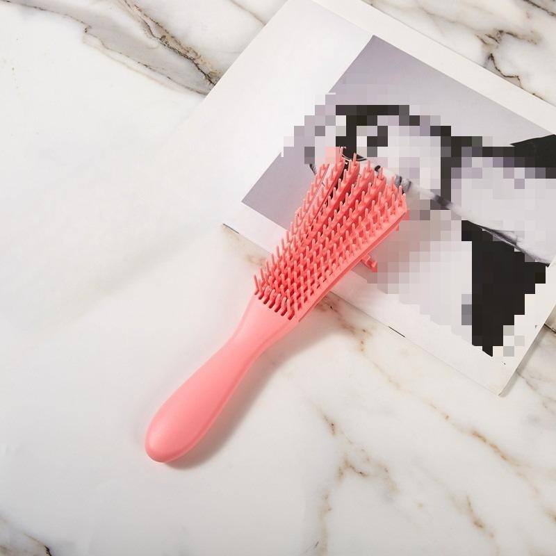 1Pc Hair Brushes Octopus Hairbrush Pink Massage Detangler Brush for Curly Hair Thick Hairs Care Hairbrush Styling Tool