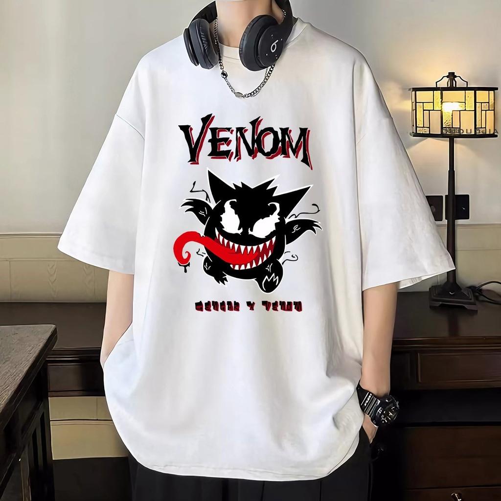 2026 New Edition Pokémon Japanese Anime ShortSleeved TShirt for Men  Summer Loose Anime TShirt Shirt