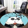 1pc We Bare Bears Office Round Area Rug, Under Office Chairs Bedroom Living Room Home Decor, Room Deco, Available In Various Sizes