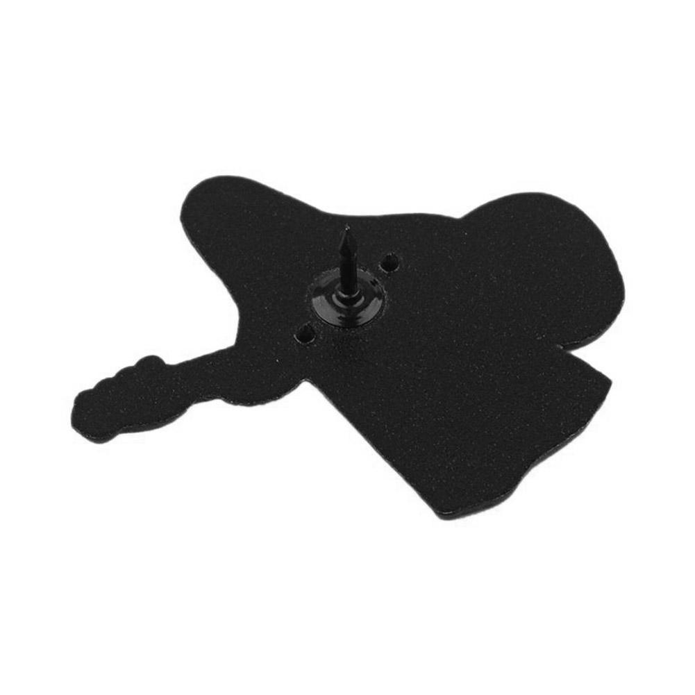 

Halloween Guitar Ghost Brooch Badge Costume Backpack Lapel Gift Accessories Pin Holiday Badge P W2G9 White-One size