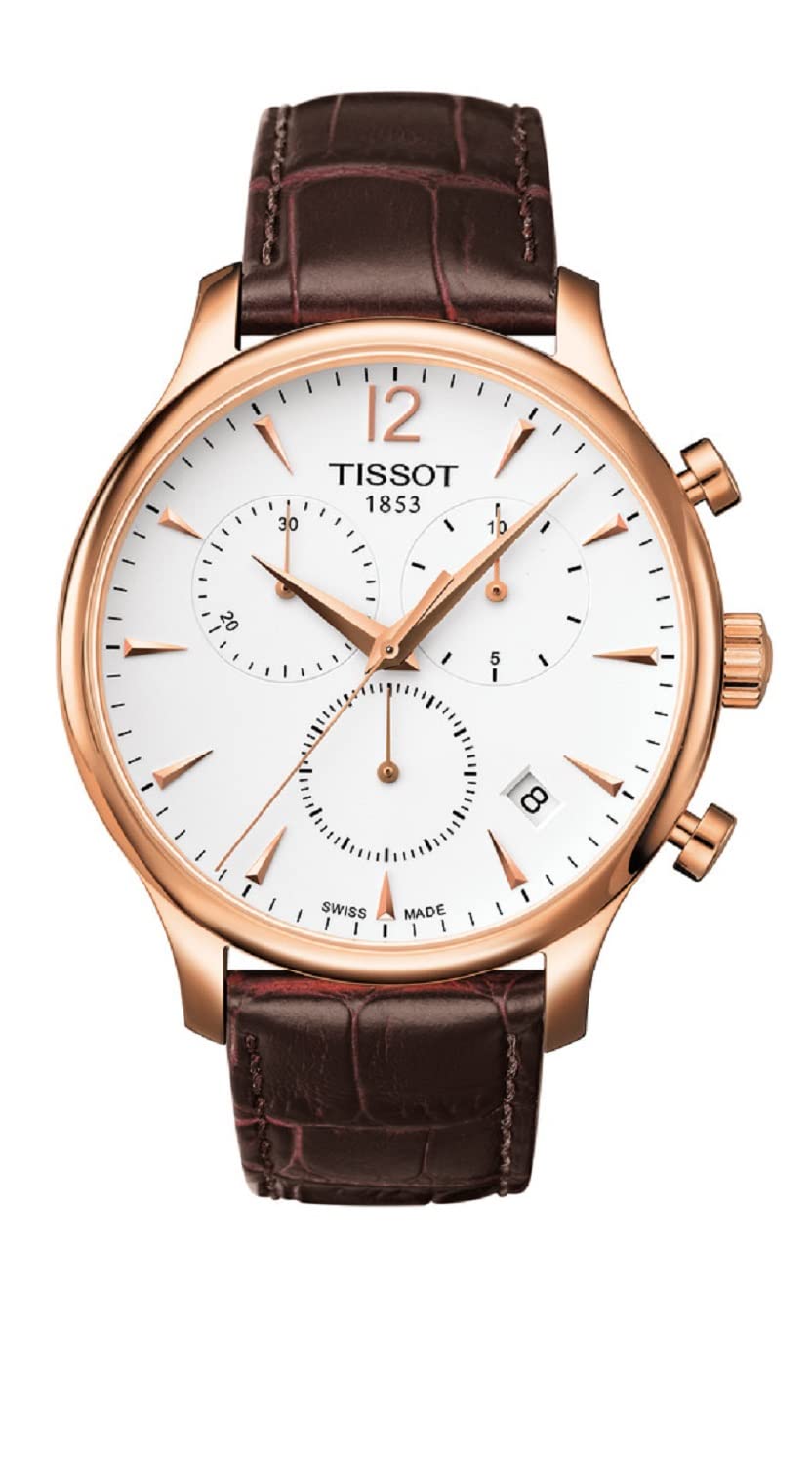 

Годинник Tissot Tradition Chronograph T0636173603700 Чоловічий Срібний Циферблат