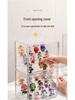 Labubu Figurine Acrylic Display Box - High Transparency Doll Storage Cabinet