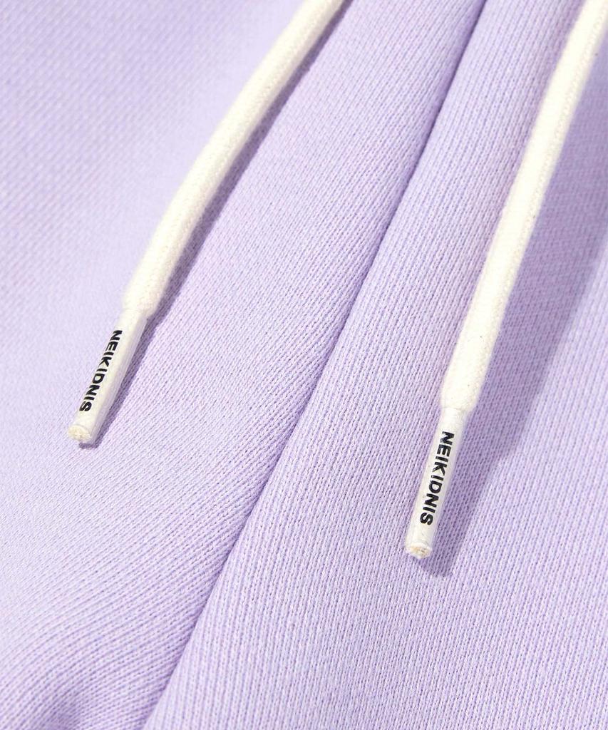 Neikideuniseu Club Logo Sweat Shorts Lavender
