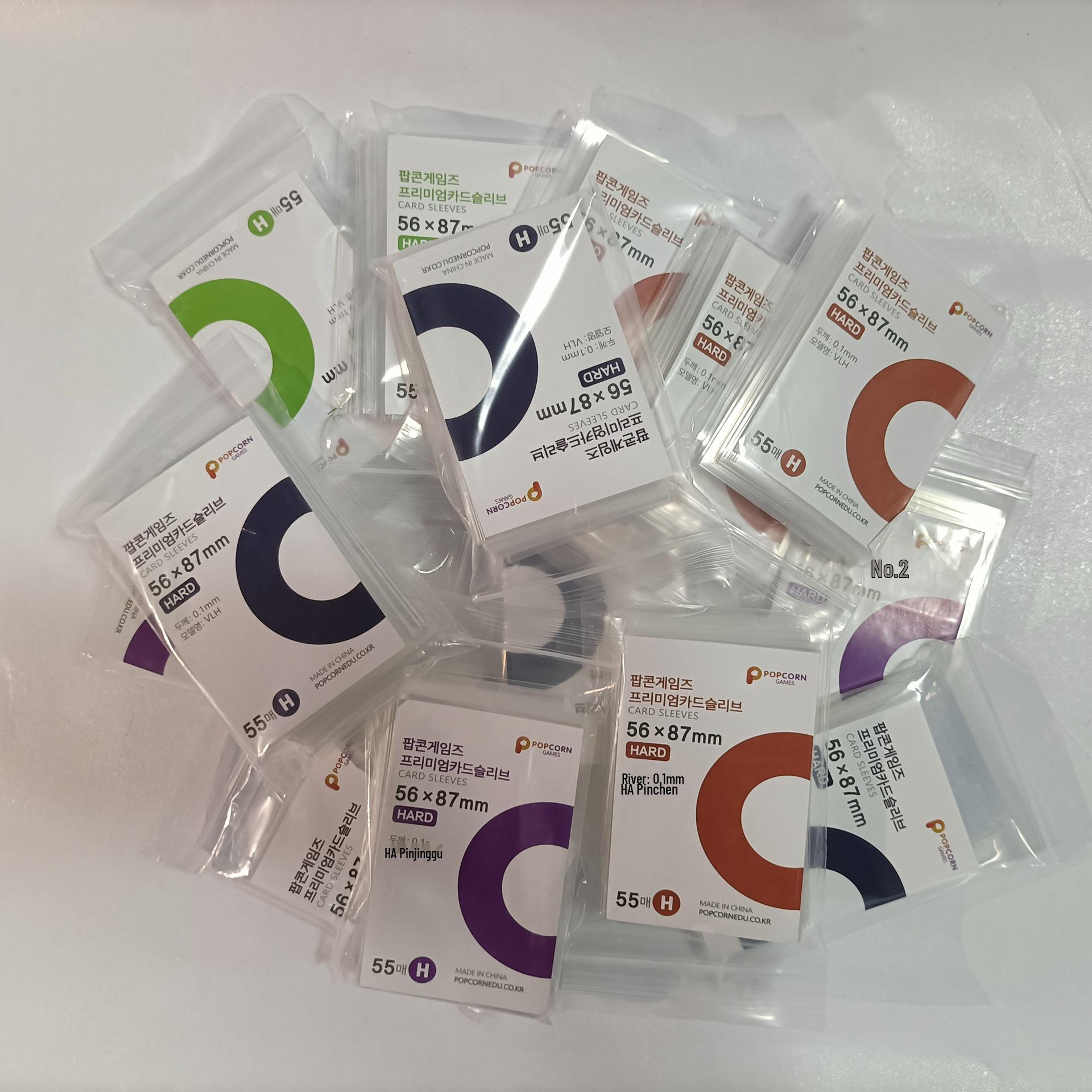 

Тримач для карток із шовкової плівки з високою прозорістю: Потовщені, вирізані лазером захисні рукави для фотографій та карток 58*88mm