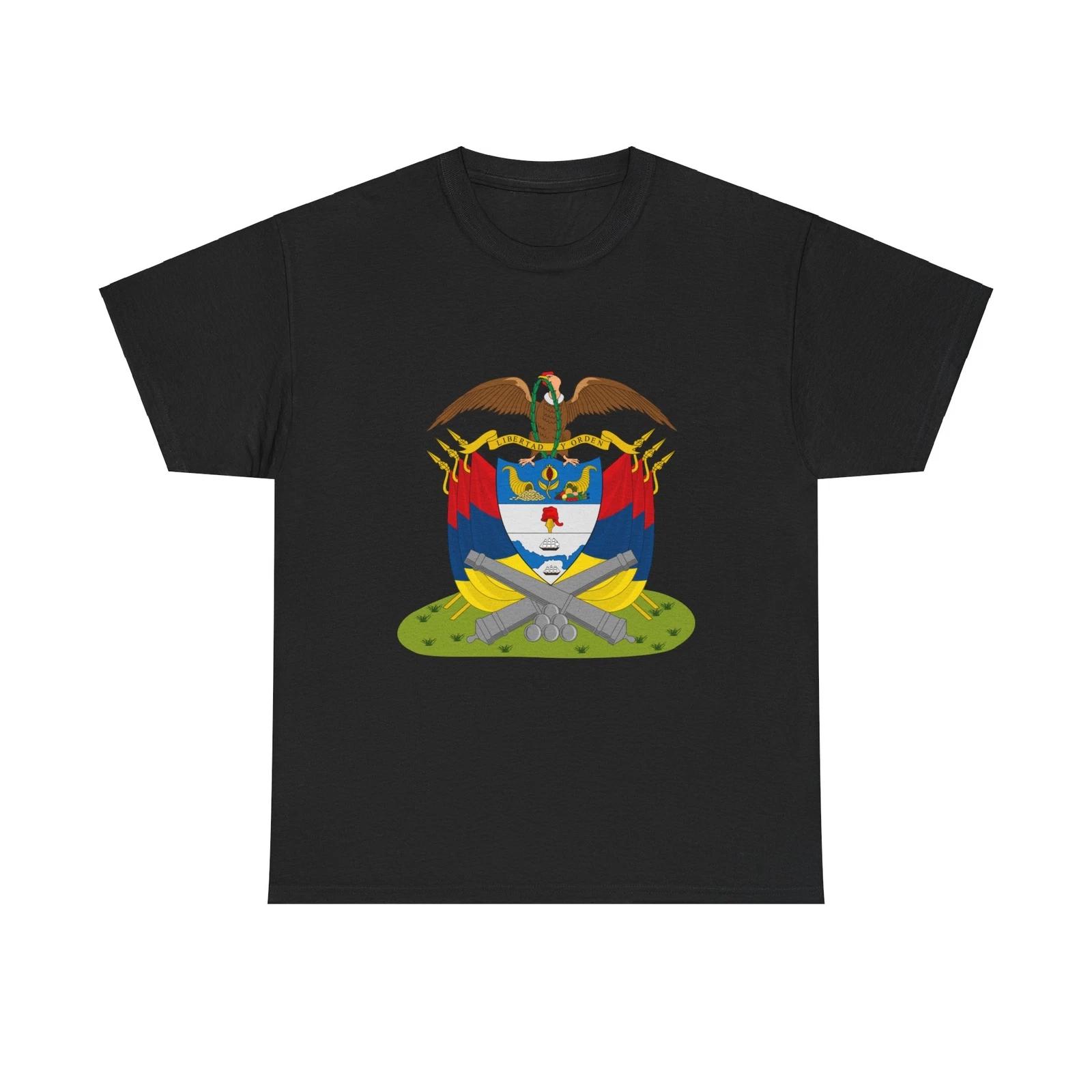 Coat of arms of New Granada (December 1854) - T shirt 4XL