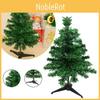 Adorable Green Mini Christmas Tree With Sturdy Pvc Base For Family Party Decor