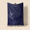 Ocean Whales Home Decoration Plush Throw Sofa Blanket Anime Animals Bedspread Bed Fluffy Soft Blankets Decor Plaid Modern