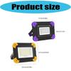 High Brightness LED Camping Lamp With Magnetic Base Portable Rechargeable For Outdoor Adventures Waterproof ABS Material