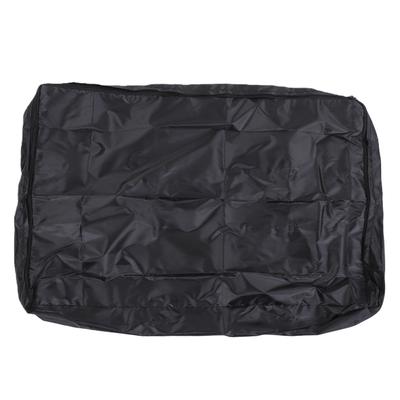 Copertura Impermeabile per Cuccia Cane Staccabile Lavabile in Lavatrice Tessuto Oxford Lenzuolo per Cucciolo Animale Domestico per Interni Nero 76x51x10cm