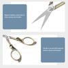 Vintage Stainless Steel Craft Scissors High Sharpness Effort Saving Embroidery Scissors Sewing Shears Needlework Projects