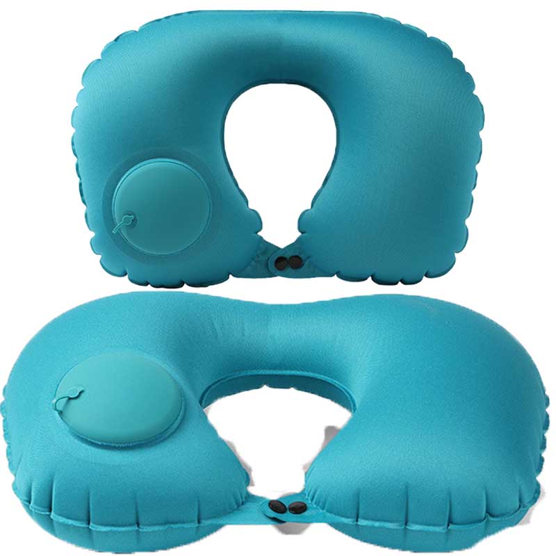 1PC Inflatable Pillow Camping Pillow No Need To Inflate Car Lumbar Pillow Suitable For Neck and Waist Support Camping Equipment
