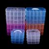 3 Layers Transparent Plastic Jewelry Storage Box Large-Capacity Finishing Box Necklace Ring Stud Earrings Box Ornament Box