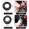 Bicycles Bottom Axes Tool Bike Crank Remover Steel Mountain Bike Bottom Bracket Removal Tool for Bicycles Centre Shafts