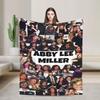 Abby Lee Miller Blanket American Dance Instructor Travel Flannel Throw Blanket For Couch Chair Sofa Bed Soft Warm Bedspread Gift