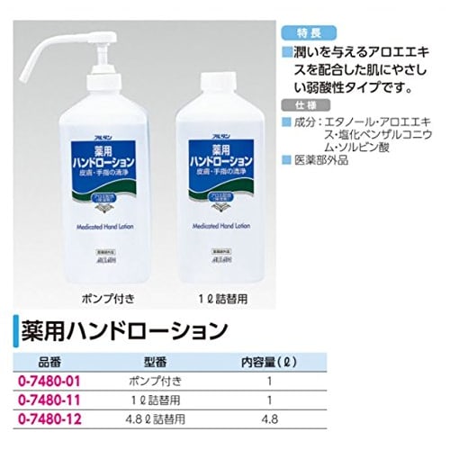 Medicated Hand Lotion 4.8L Refill