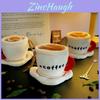 Jouet Peluche Tasse à Café avec Coton PP Doux pour Décoration de l'Heure du Thé et Cadeau