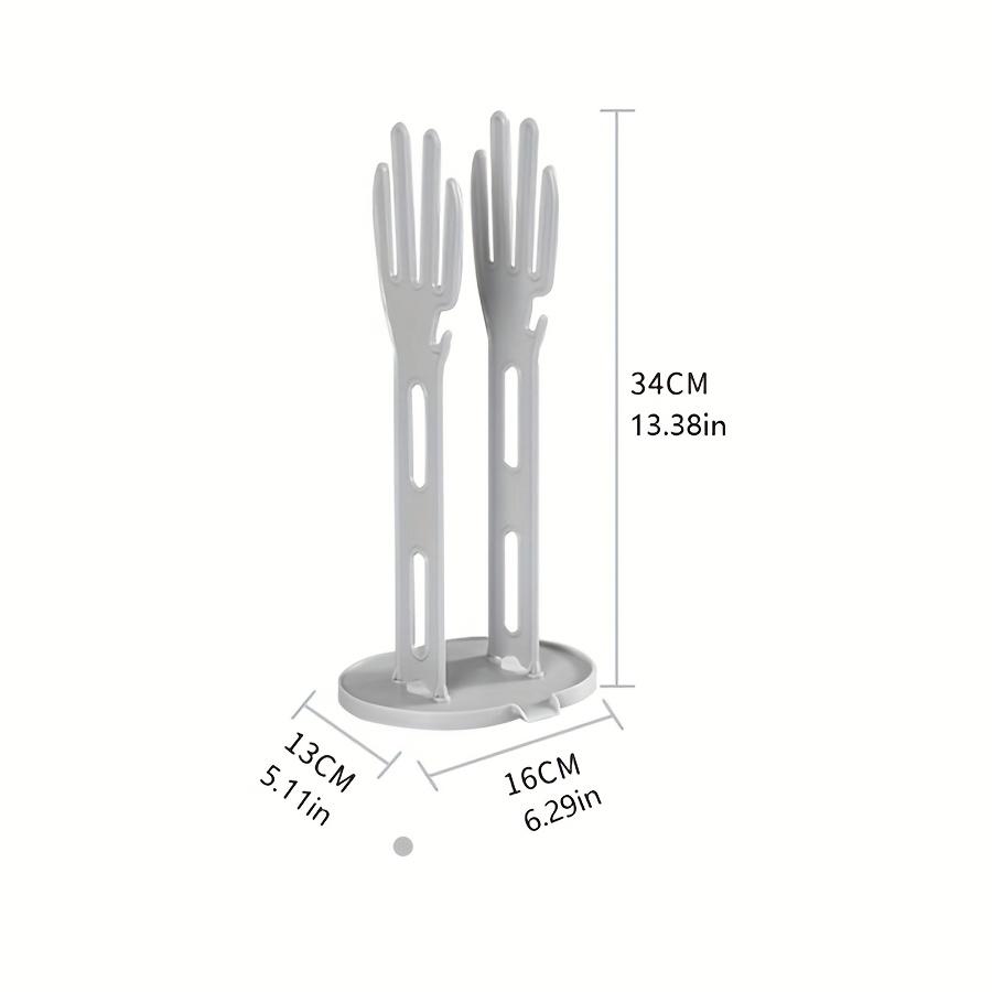 Kitchen Glove Stand Holder Rubber Glover Dryer Rack Towel Holder Drain Countertop Storage Rack Kitchen Sink Accessories Tool New