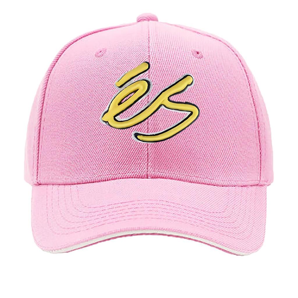 Metallic Golden Art Font Decal Hip Hop Hat Fashion Outdoor Sports Sandwich Baseball Cap