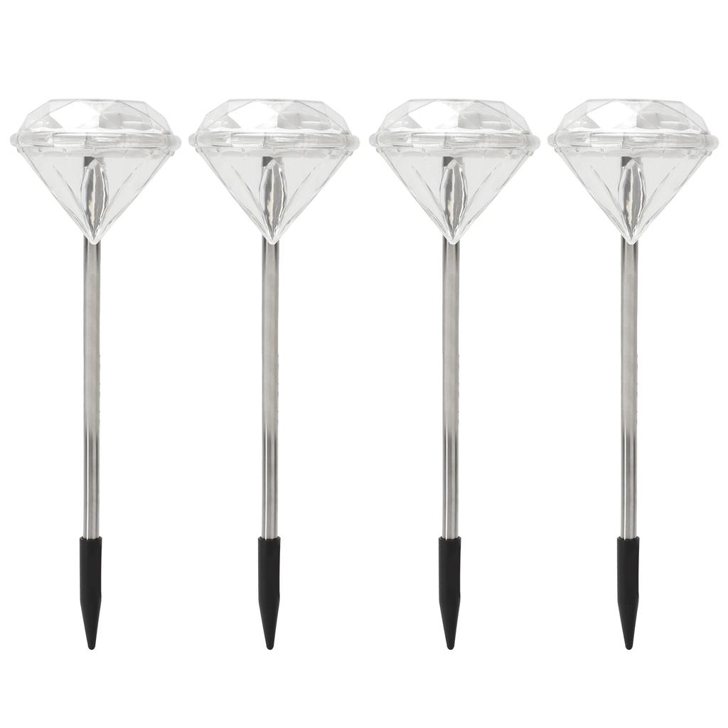LED Solar Lights Outdoor Rainproof Landscape Street Lamp for Garden Lawn Yard Decoration