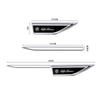 For Alfa Romeo For Alfa Romeo Giulia Stelvio MiTo Giulietta 147 156 159 166 4C Car Chrome Car Body Side Doors Blade Auto Sticker