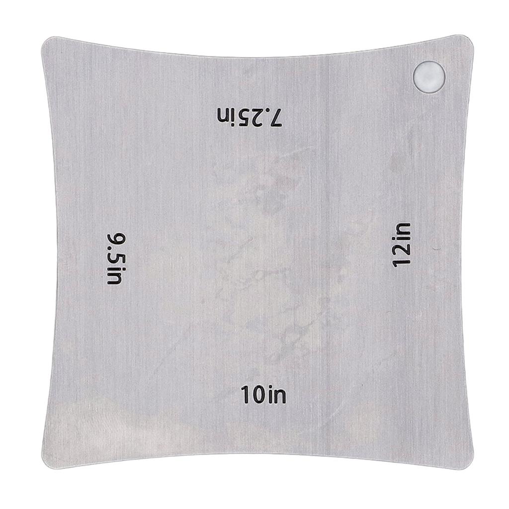 Guitar Fretboard Radius Gauge 7.25in 9.5in 10in 12in Fingerboard Saddle Nut Radius Gauge for Bass Banjo Ukulele