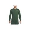 Dri-Fit Track Club Solid Crew Neck Sports Quick-Dry Long Sleeve T-Shirt Men Tops Spruce-Green FB5510-323