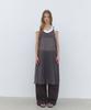 Cluny Sheer Layered Beach Slip Dress - Charcoal
