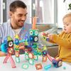 Magnetic Lighting Building Blocks With Multicolor Educational Design**