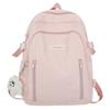 School bag female Korean version high school student cute girl backpack college student large capacity simple versatile backpack