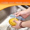 Random Veggie Vegetable Scrubber Scrub Cleaning Brush Kitchen Cleaner Carrot Potato Surface Brush Kitchen Tool