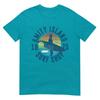 Jaws Amity Island Surf Board Tshirt
