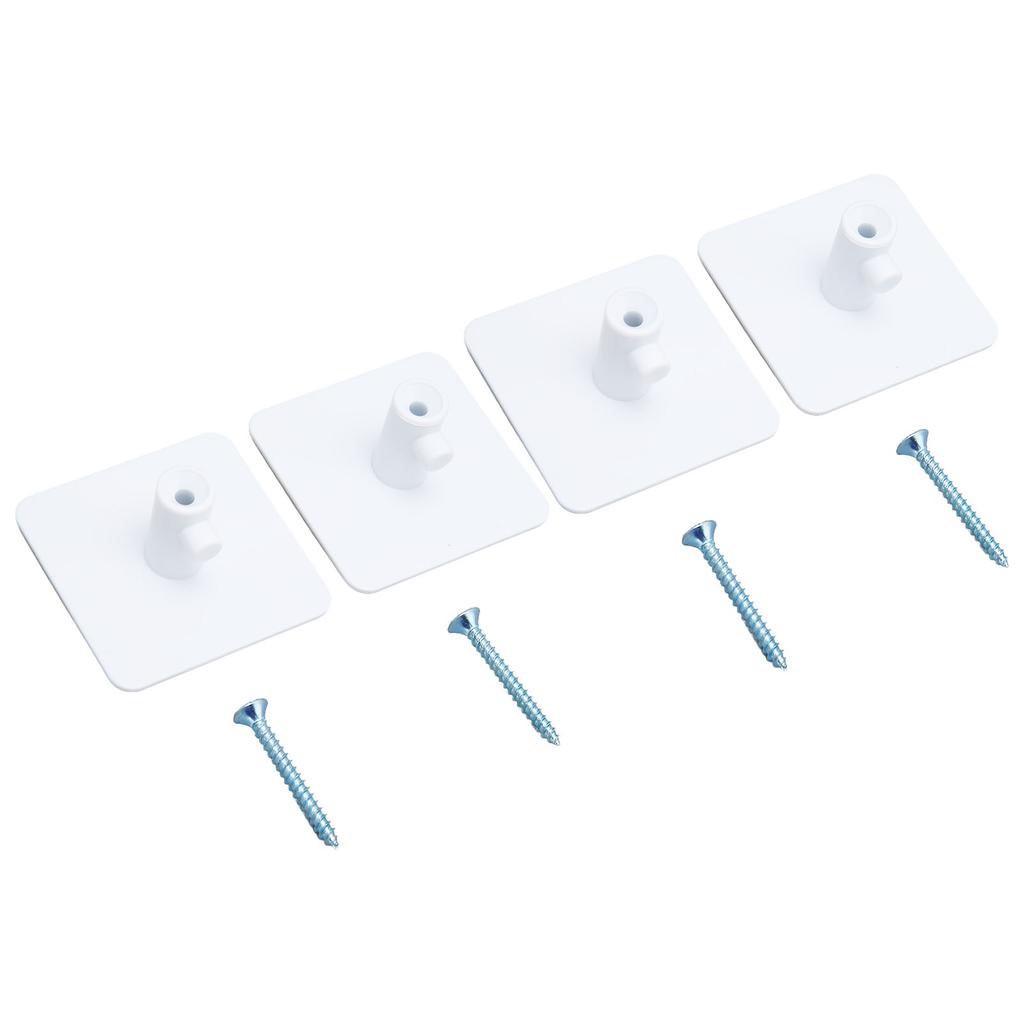 Stand Mixer Attachment Holders Vertical Hanging Type Quadrate White Mixer Attachments Accessories